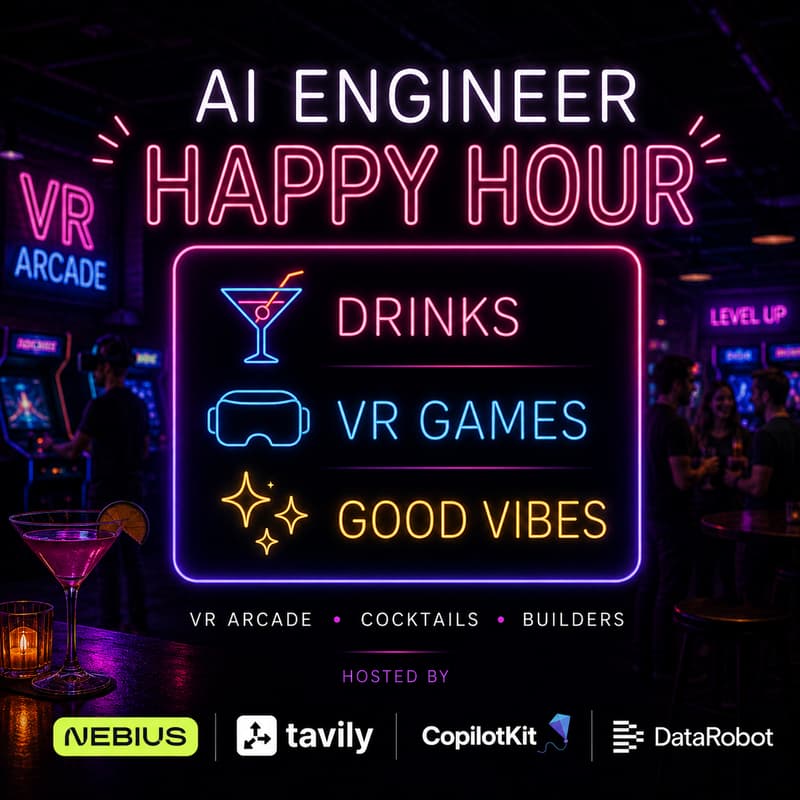 Cover Image for AI Engineer Happy Hour @ Sandbox VR