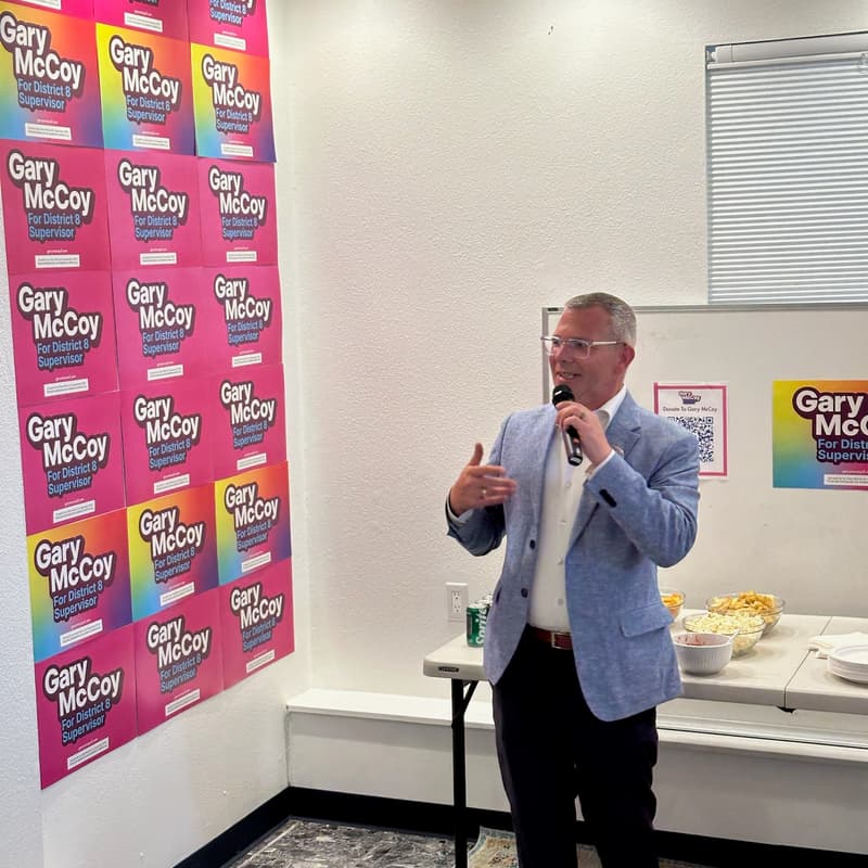 Cover Image for Mobilize w/ Gary McCoy for D8 Supervisor