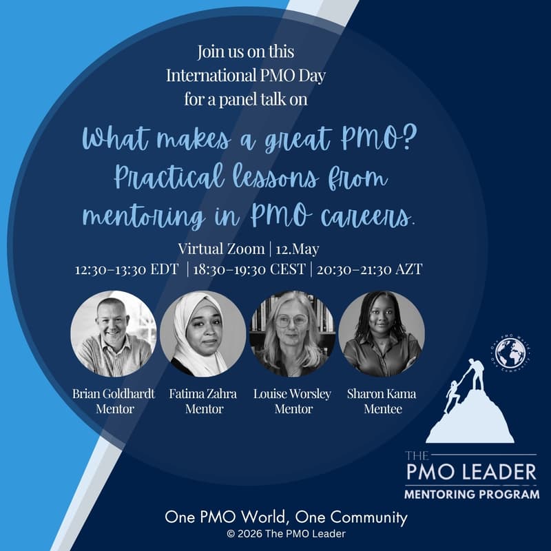 Cover Image for What Makes a Great PMO? Practical Lessons from Mentoring in PMO Careers