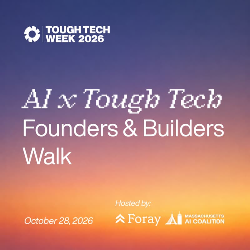 Cover Image for AI x Tough Tech Founders & Builders Walk