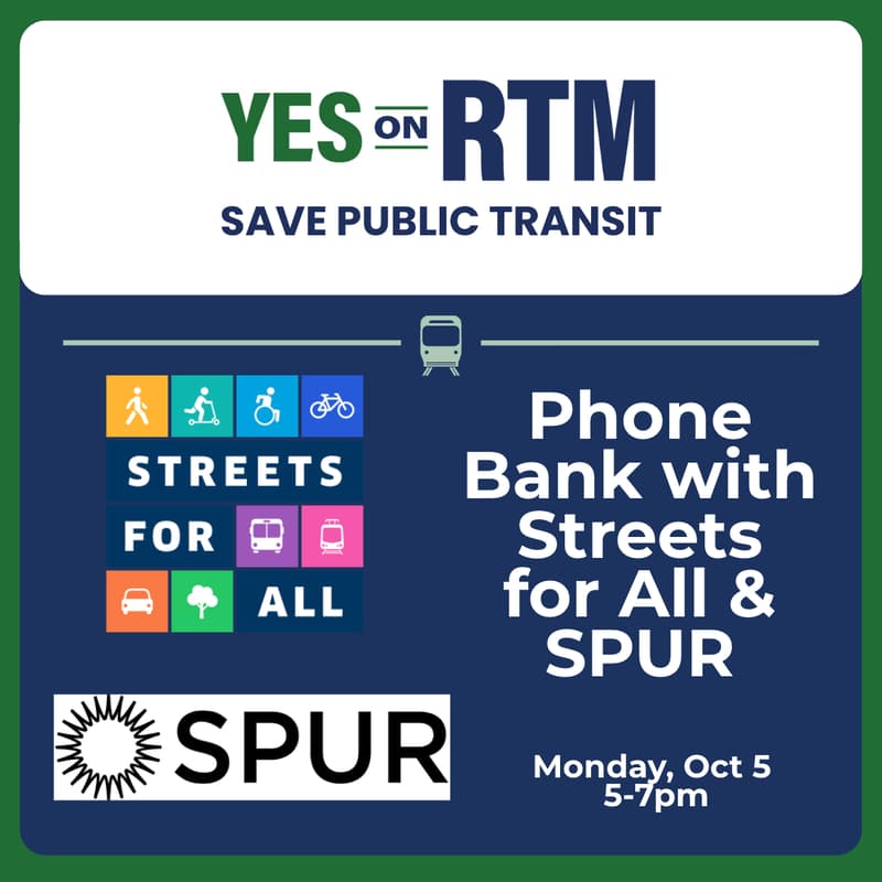 Cover Image for Phonebank with Streets for All in San Francisco