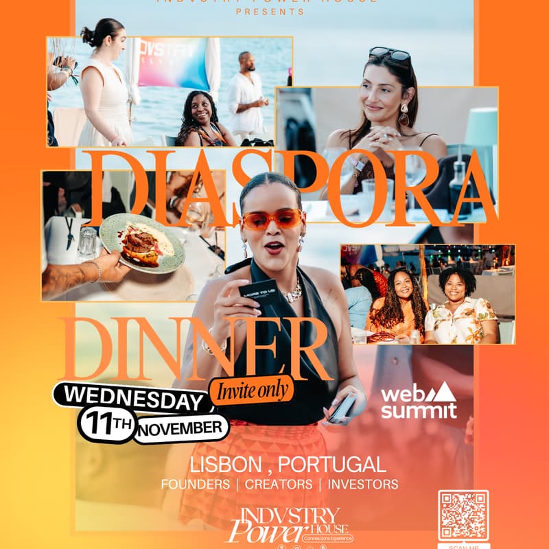 Cover Image for Indvstry Power House: Diaspora Dinner Lisbon