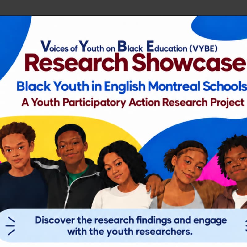 Cover Image for Research Showcase: Black Students in English Montreal Schools