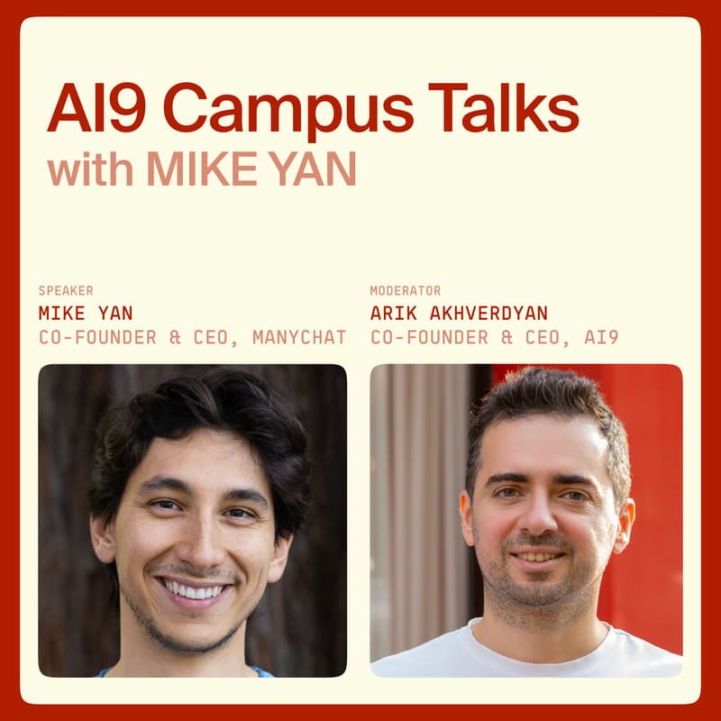 Cover Image for AI9 Campus Talks with Mike Yan