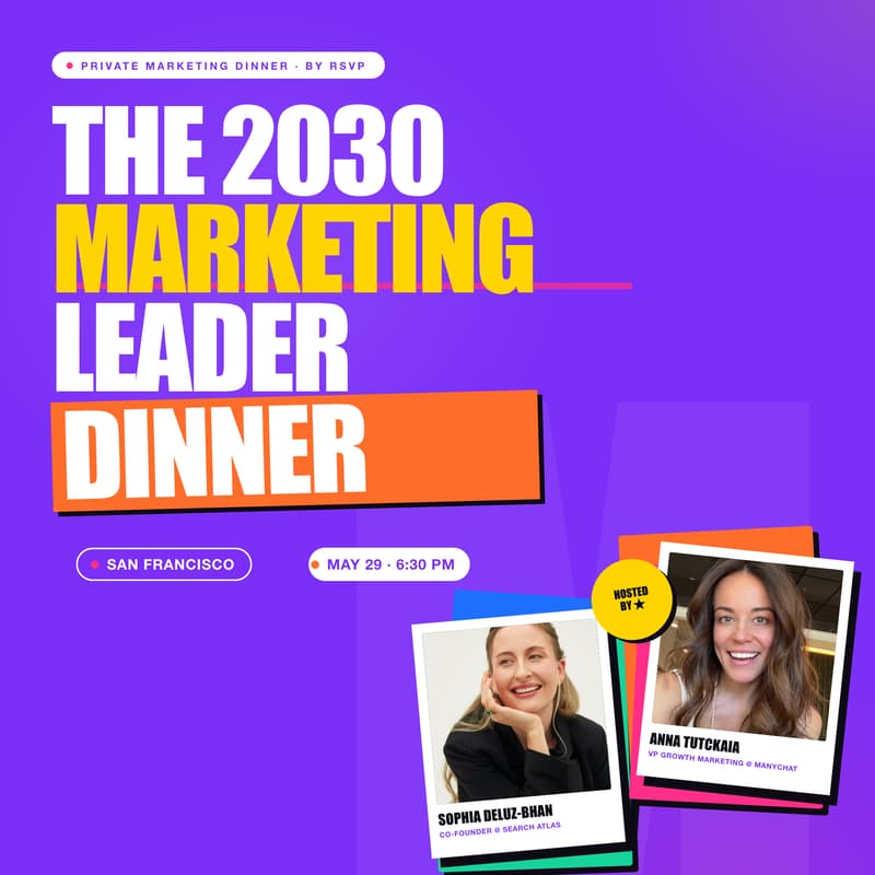 Cover Image for The 2030 Marketing Leader Dinner