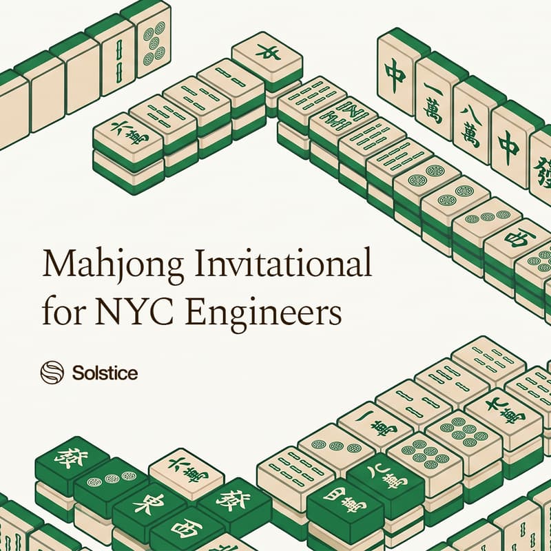 Cover Image for Mahjong Invitational for NYC Engineers