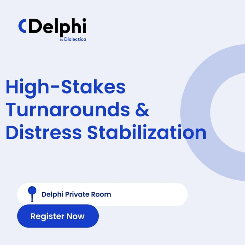 Cover Image for High-Stakes Turnarounds & Distress Stabilization