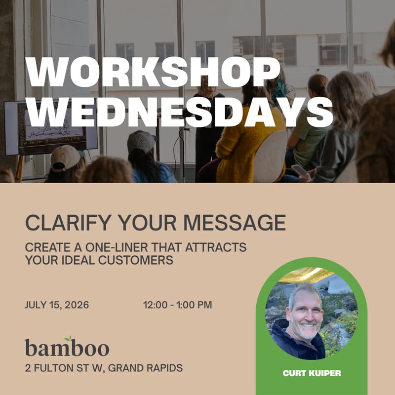 Cover Image for Clarify Your Message - Create A One-Liner That Attracts Your Ideal Customers