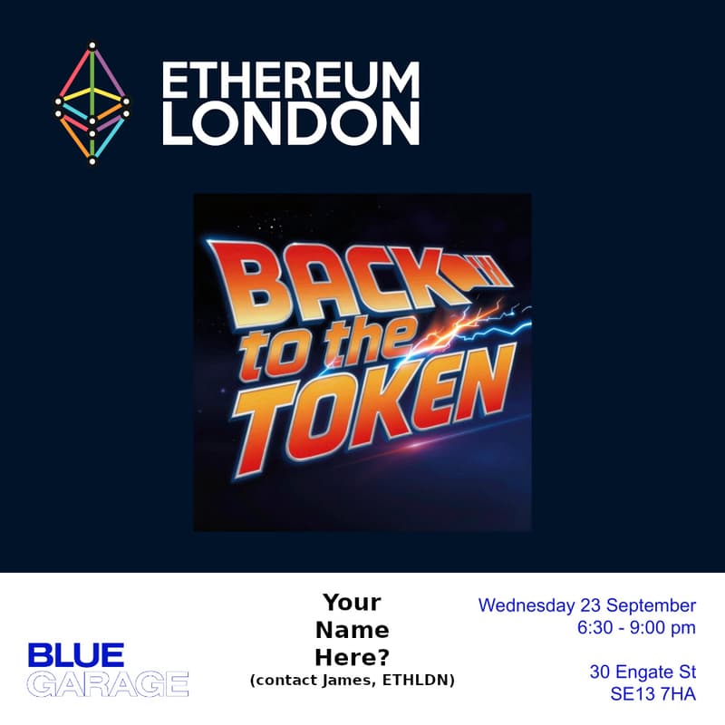 Cover Image for ETHLDN: Back to the tokens