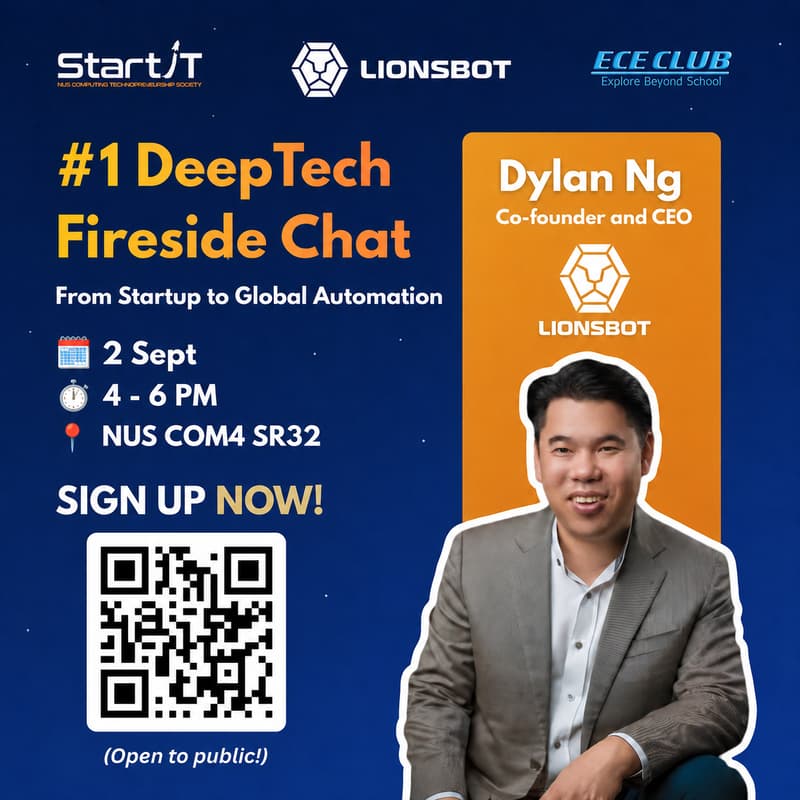 Cover Image for #1 DeepTech Fireside Chat: Lionsbot