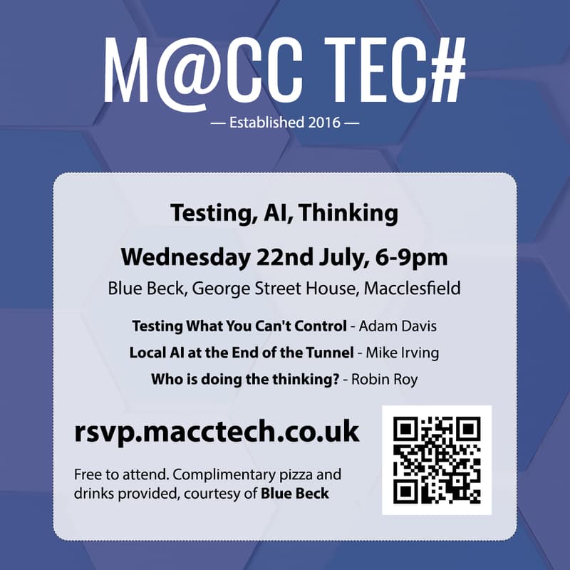Cover Image for Testing, AI, Thinking