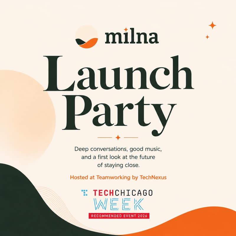 Cover Image for Milna Launch Party @ TeamWorking by TechNexus