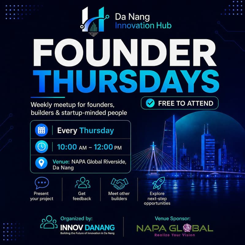 Cover Image for "Founder Thursdays" by Da Nang Innovation Hub