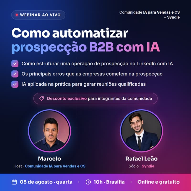 Cover Image for Como automatizar prospecção B2B com IA - Syndie.io