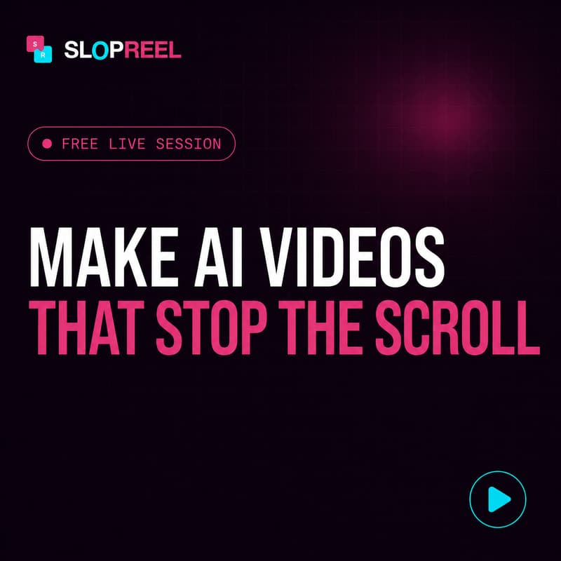 Cover Image for Make AI videos that stop the scroll (US & Australia)