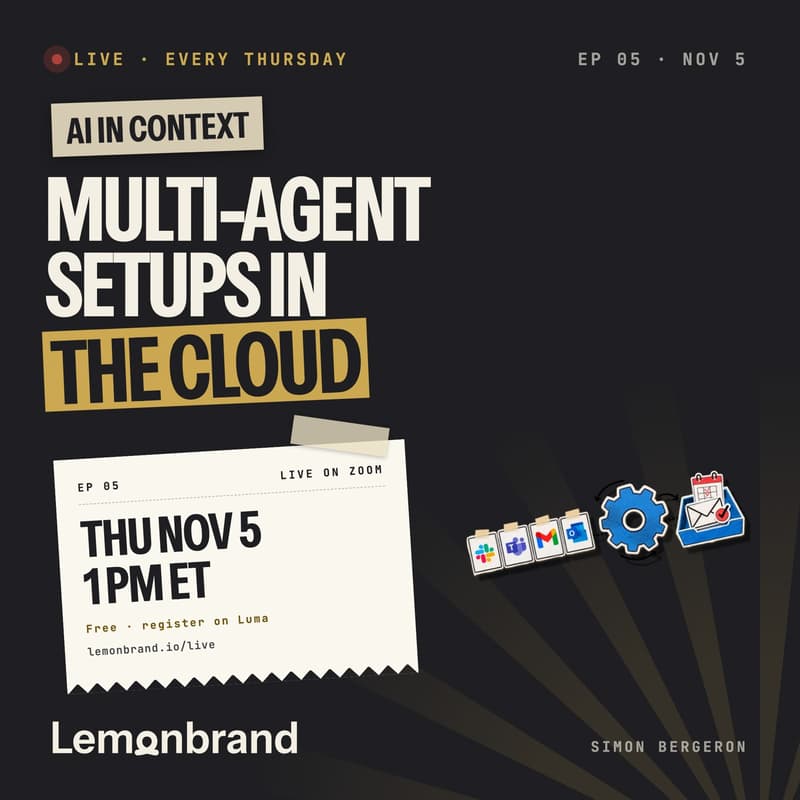Cover Image for AI in Context, Ep 05: Multi-agent setups in the cloud