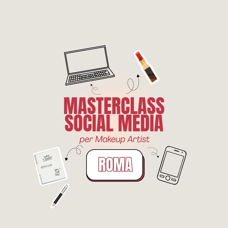 Cover Image for Masterclass Social Media per MUA - ROMA
