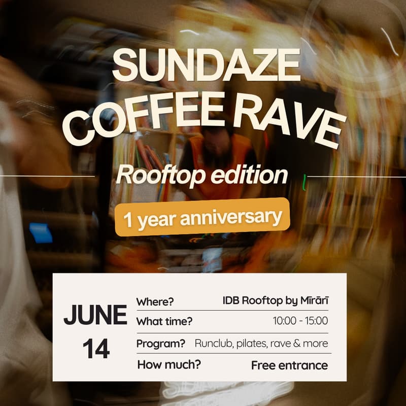 Cover Image for Morning Coffee Rave: Rooftop Anniversary Edition