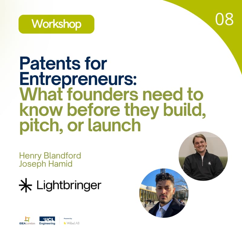 Cover Image for Patents for Entrepreneurs: What Founders Need to Know Before They Build, Pitch, or Launch