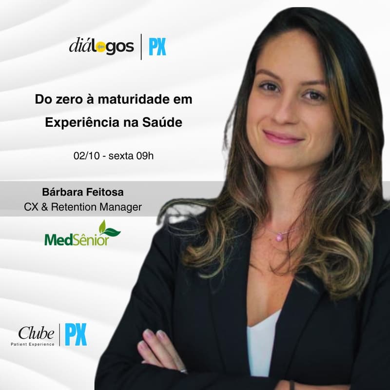 Cover Image for Diálogos | PX Ep. #3 - Do zero à maturidade em Experiência na Saúde