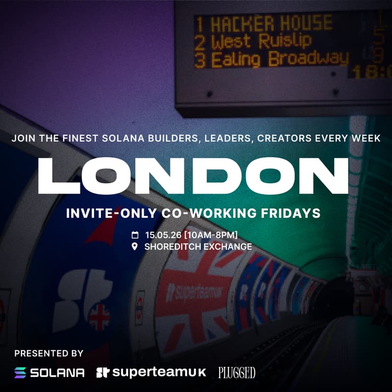 Cover Image for Co-Working Fridays : London Chapter