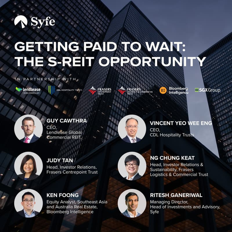 Cover Image for Getting Paid to Wait: The S-REIT Opportunity