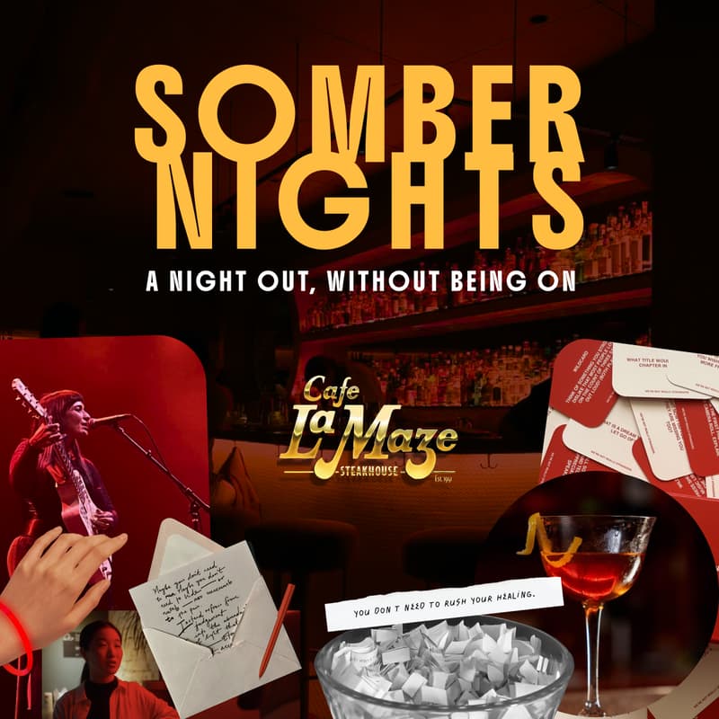 Cover Image for Somber Nights x Cafe La Maze