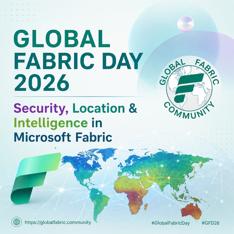 Cover Image for Global Fabric Day 2026: Security, Location & Intelligence in Microsoft Fabric