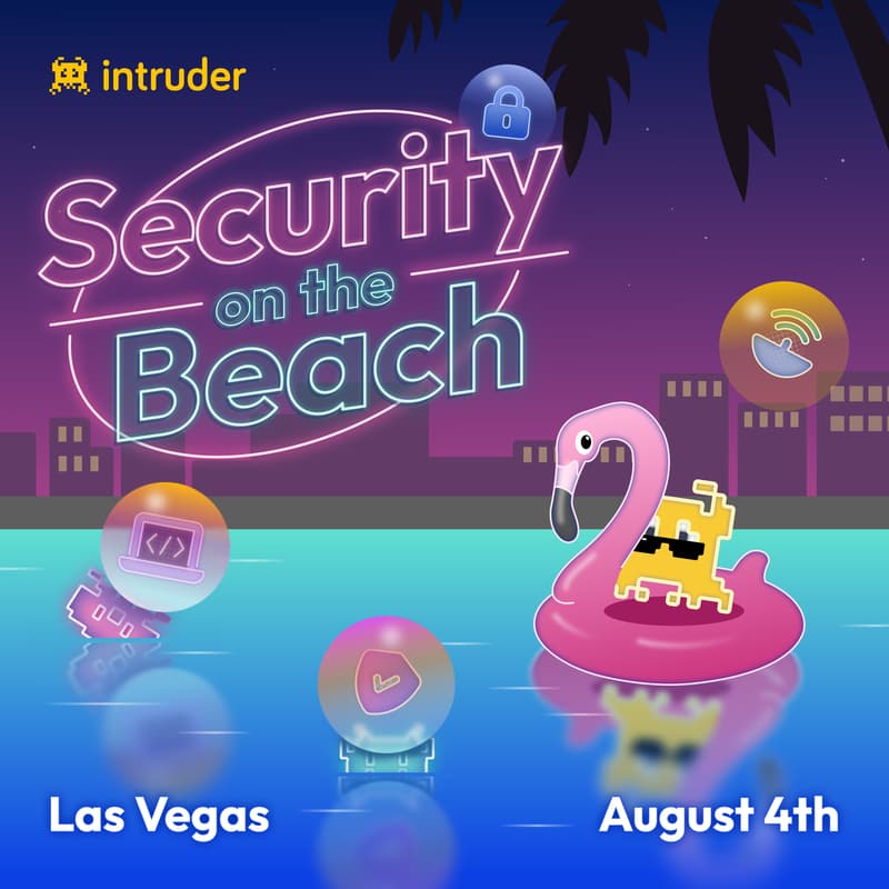 Cover Image for Security on the Beach with Intruder