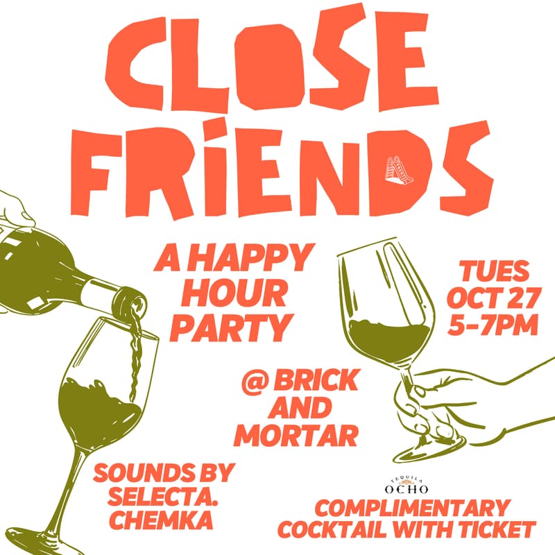 Cover Image for Happy Hour @ Brick & Mortar