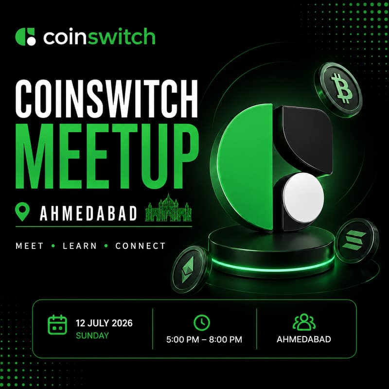 Cover Image for CoinSwitch Meetup - Ahmedabad