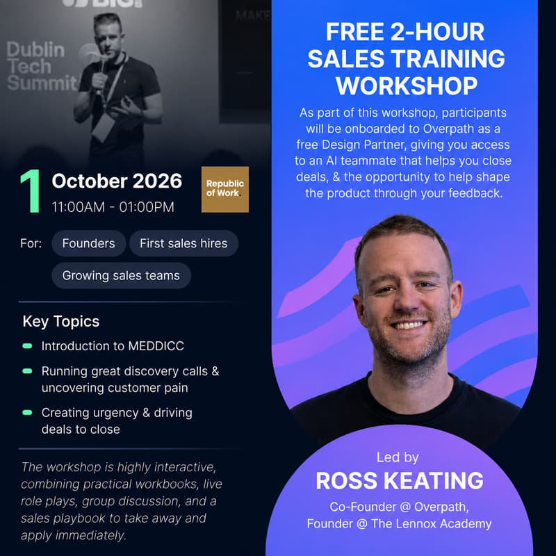 Cover Image for Overpath Sales Workshop