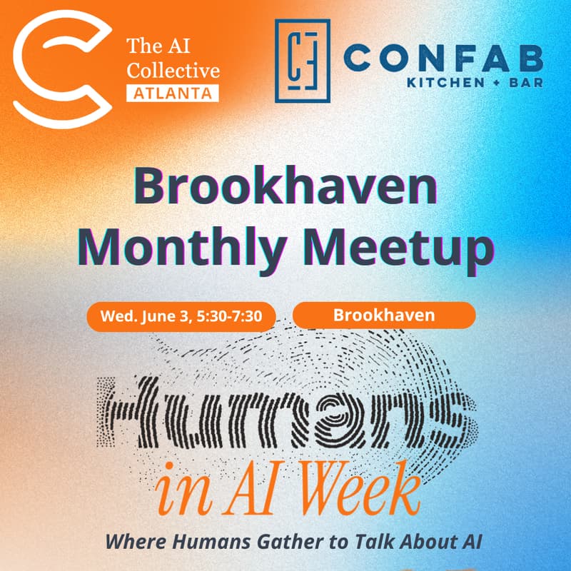 Cover Image for Brookhaven Monthly Meetup (w/ The AI Collective)