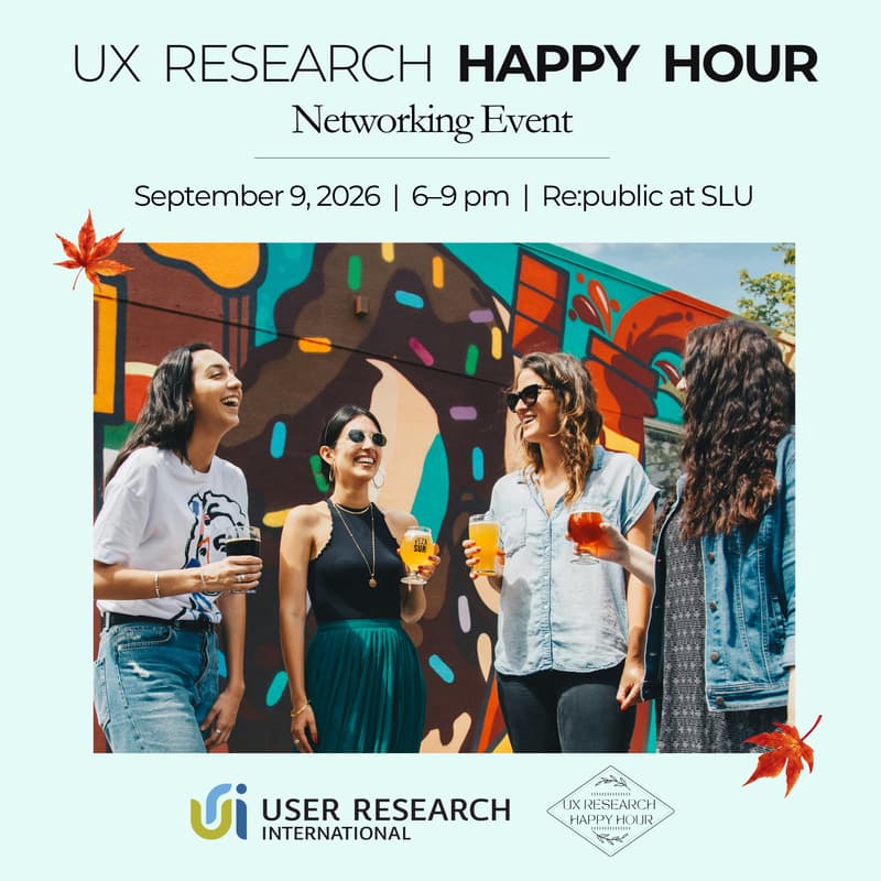 Cover Image for Seattle UX Research Happy Hour Networking Event