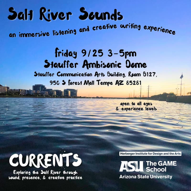 Cover Image for Salt River Sounds: An Immersive Listening & Creative Writing Experience