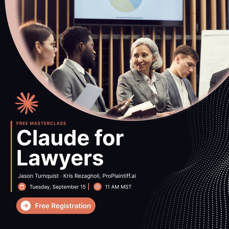 Cover Image for AI for Lawyers: How Law Firms Can Use Claude to Run Their Practice