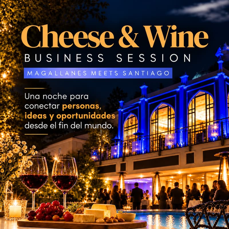 Cover Image for Cheese & Wine · Magallanes Meets Santiago