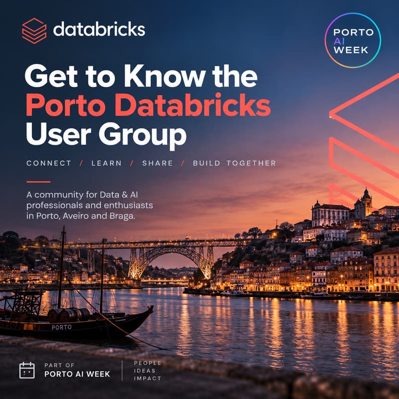 Cover Image for Get to Know the Porto Databricks User Group