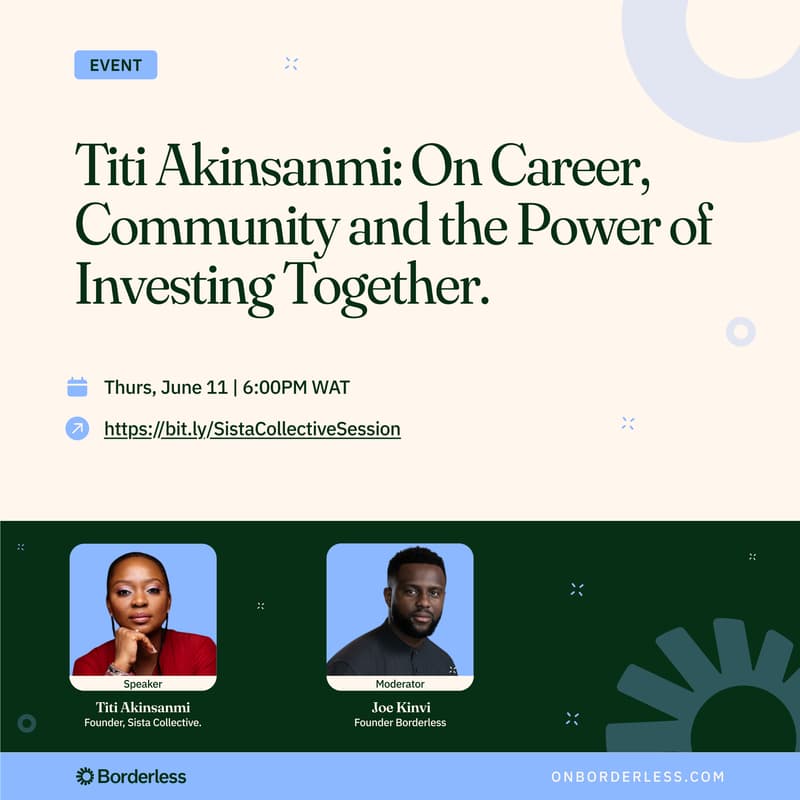 Cover Image for Career, Community and the Power of Investing Together with Titi Akinsanmi