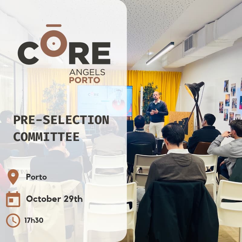 Cover Image for Pre-Selection Committee 29 October | COREangels Porto