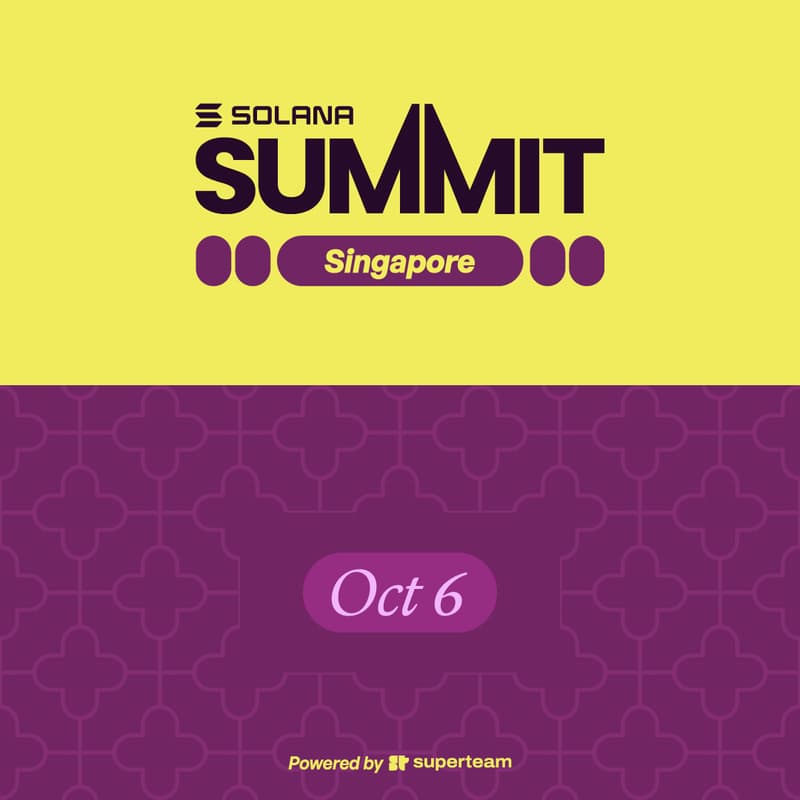Cover Image for Solana Summit Singapore