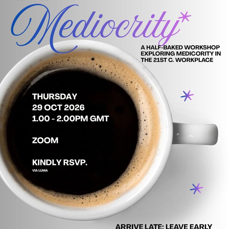 Cover Image for Mediocrity