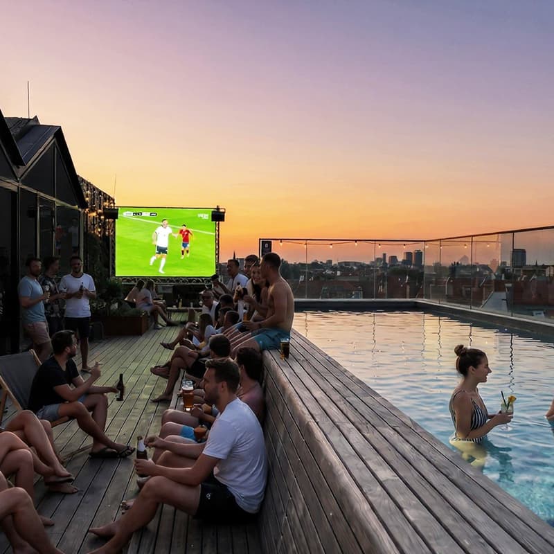 Cover Image for Rooftop World Cup Viewing: Portugal vs. Uzbekistan & England vs. Ghana