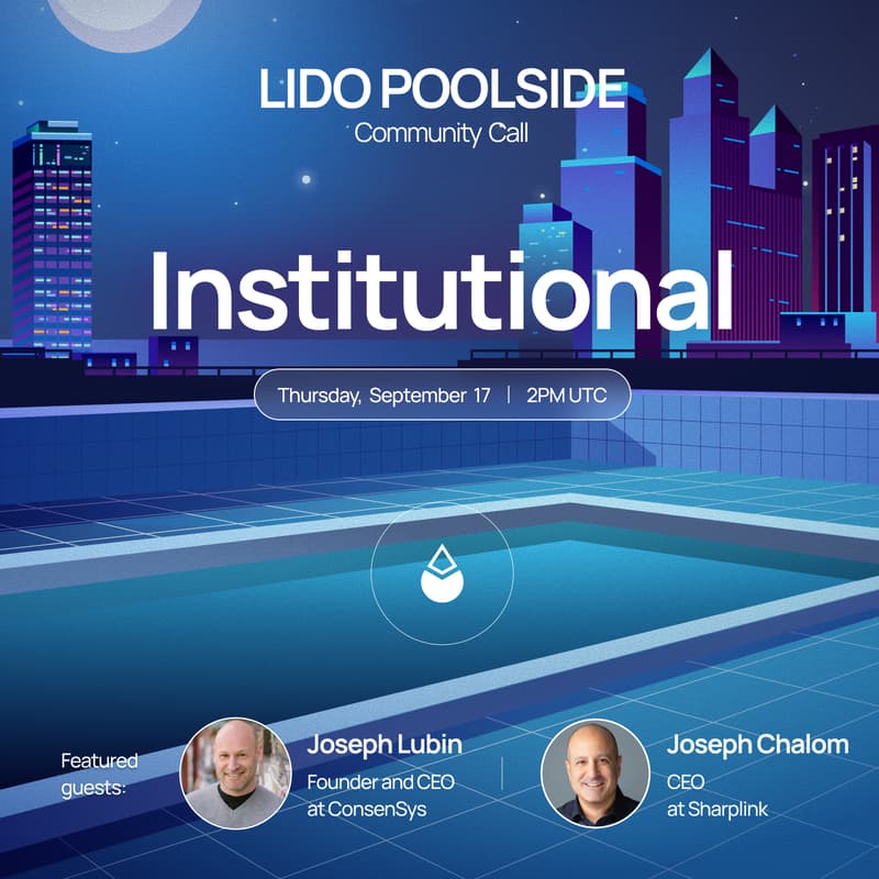 Cover Image for Lido Poolside: Institutional, September 2026
