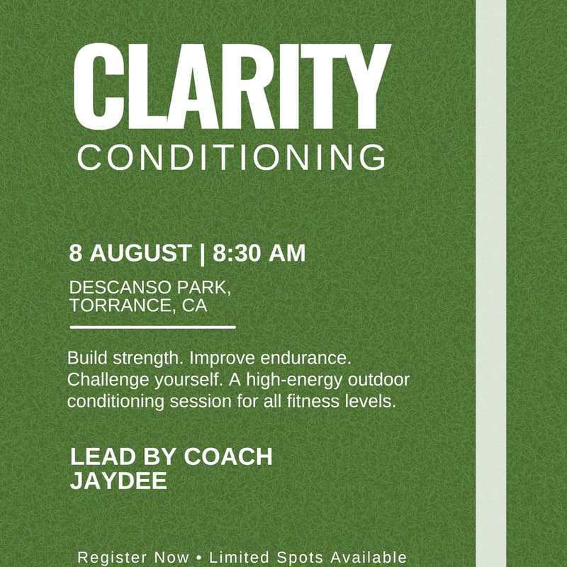 Cover Image for Clarity Conditioning