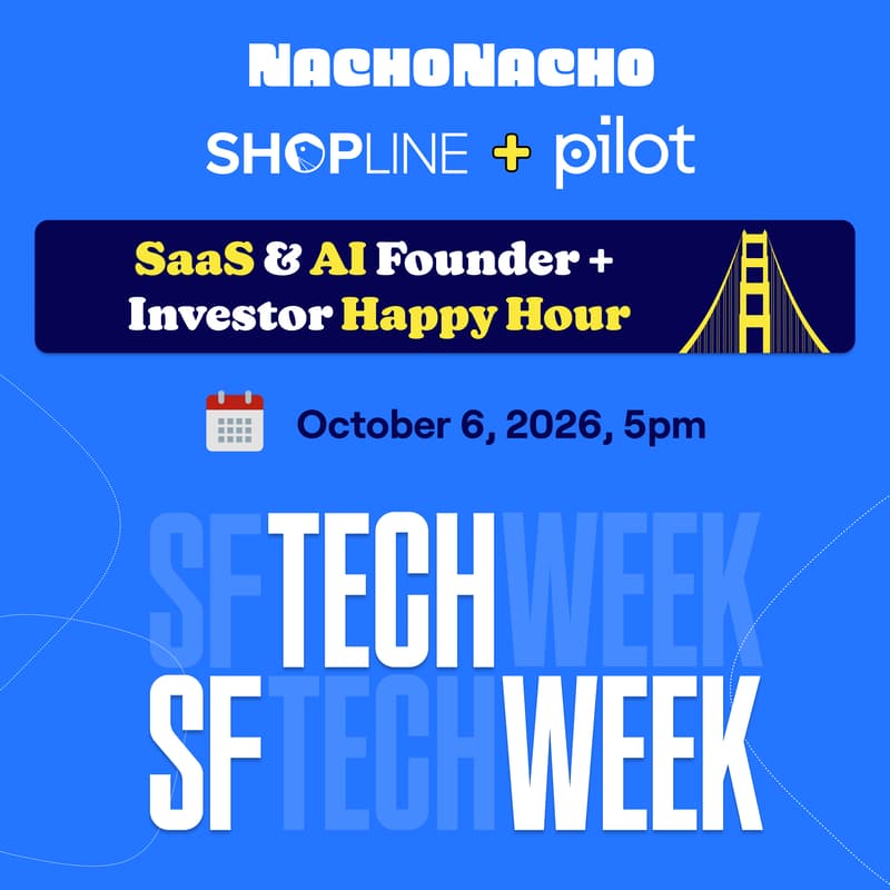 Cover Image for TechCrunch Disrupt SaaS & AI Founder + Investor Happy Hour
