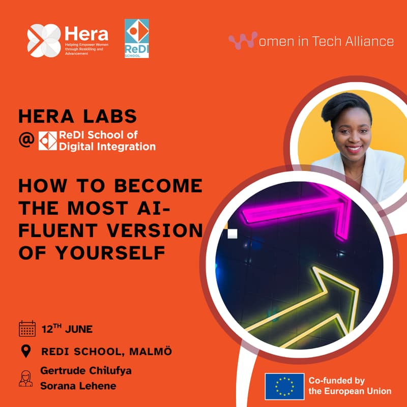 Cover Image for HERA Labs @ReDi School: How to become the most AI-fluent version of yourself