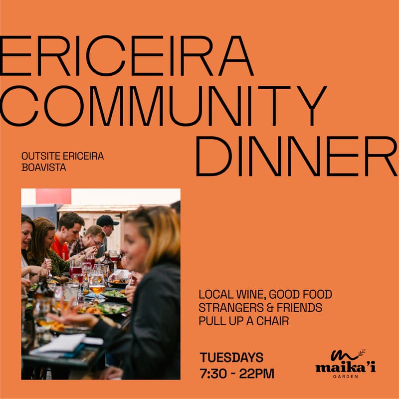 Cover Image for Ericeira Community Dinner at Outsite Boavista