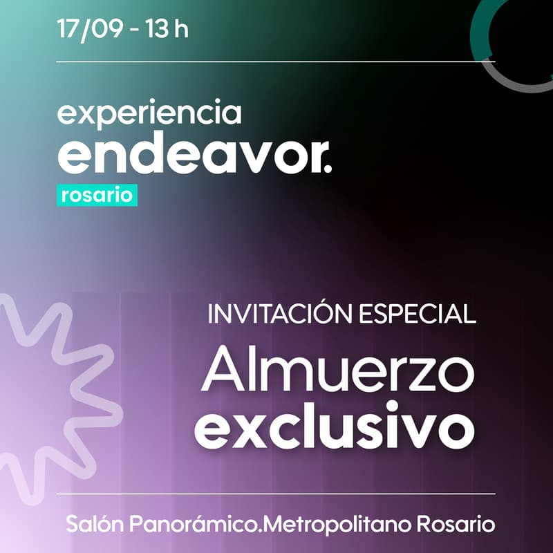 Cover Image for Almuerzo Experiencia Endeavor Rosario