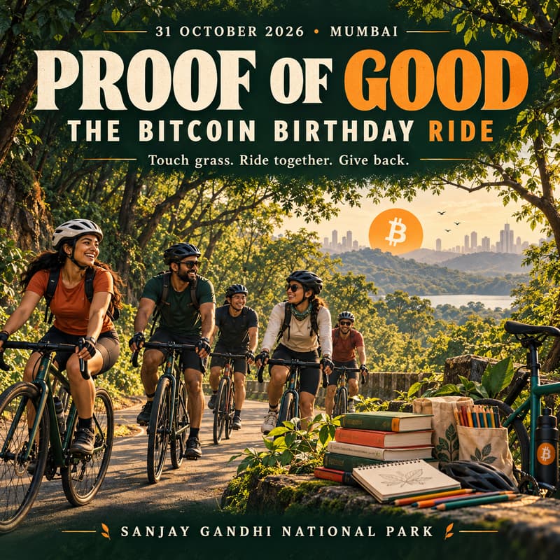 Cover Image for the bitcoin birthday ride